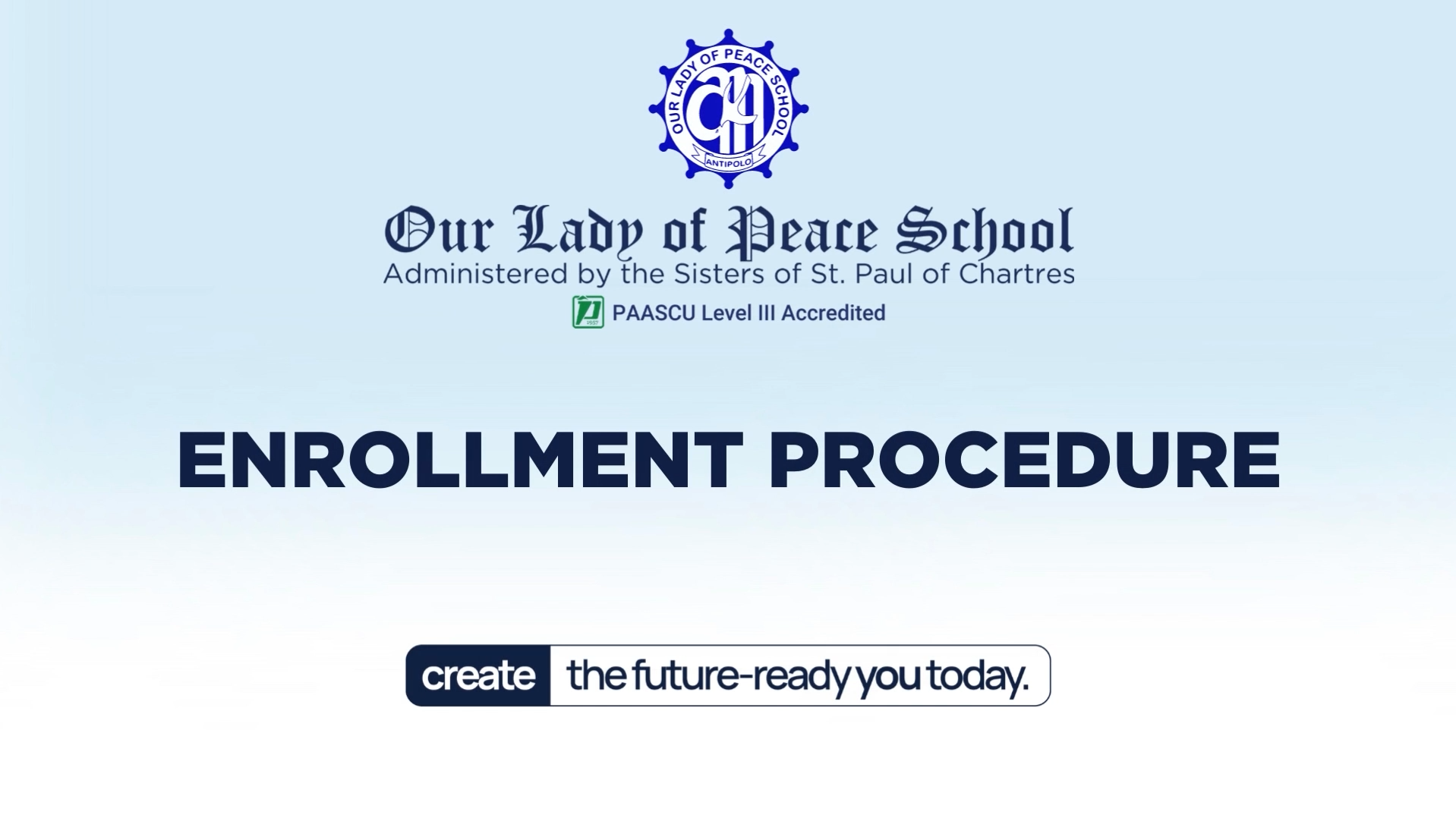 Academy of Our Lady of Peace - International Education Management