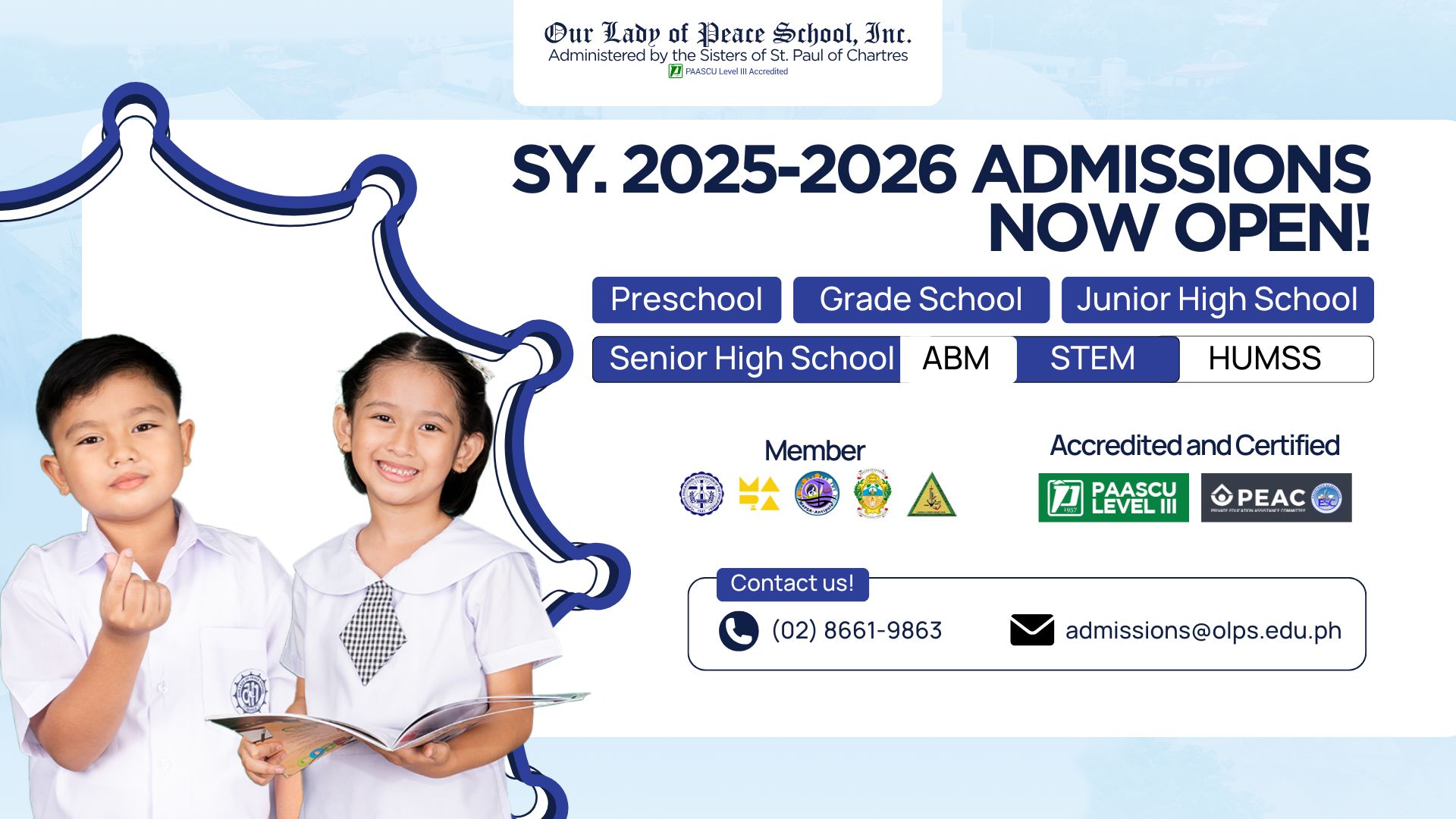 Admission 2025-2026 ongoing